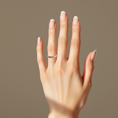 AMALFI | 14K Double-Level Scroll Carved Wedding Ring
